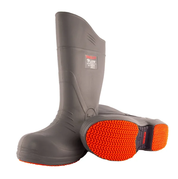 Tingley 28259 Rubber Boot - men's, 13, knee, gray, pr