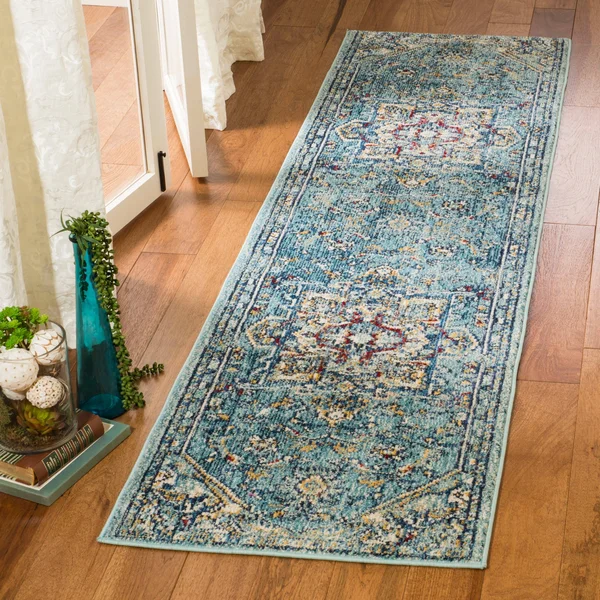 Safavieh Savannah 632 Navy, Creme 9& x 12& Rug