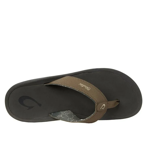 Olukai Men's Ohana Sandals, 13, Banyan/Island Salt