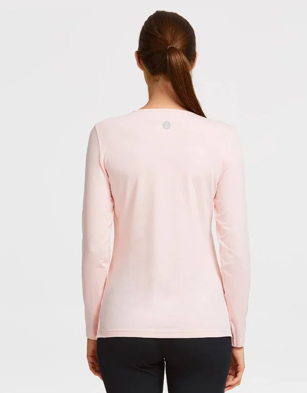 Long Sleeve T-Shirt UPF 50+ Sensitive Collection, Womens Sun Safe Top Oatmeal