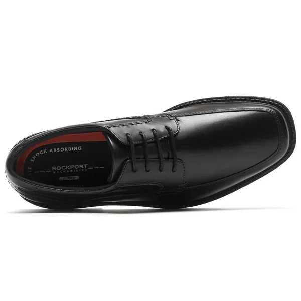 Men's Rockport Style Leader 2 Apron Toe - Size: 17, Black