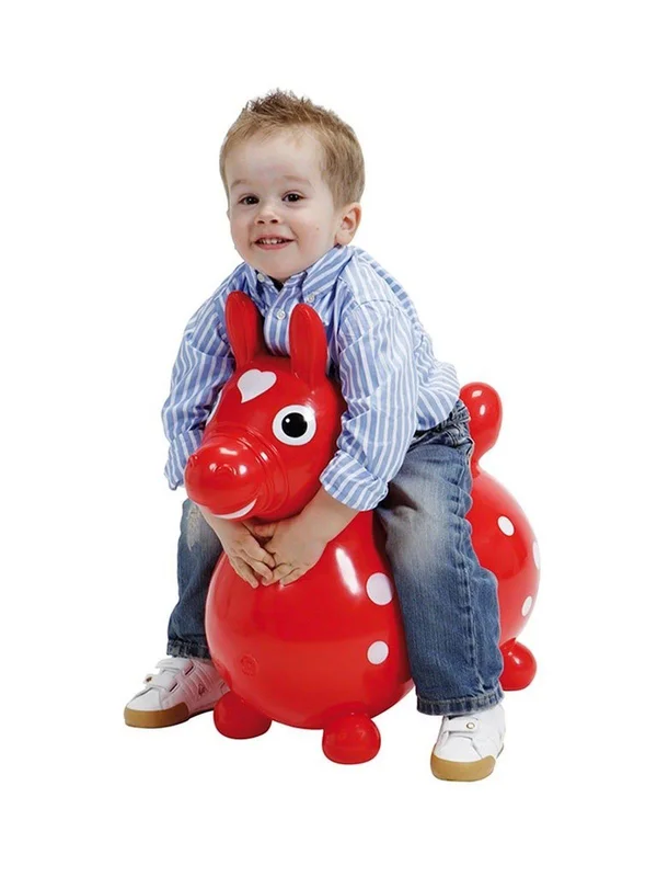 Gymnic 8002 Rody Horse Ride On, red