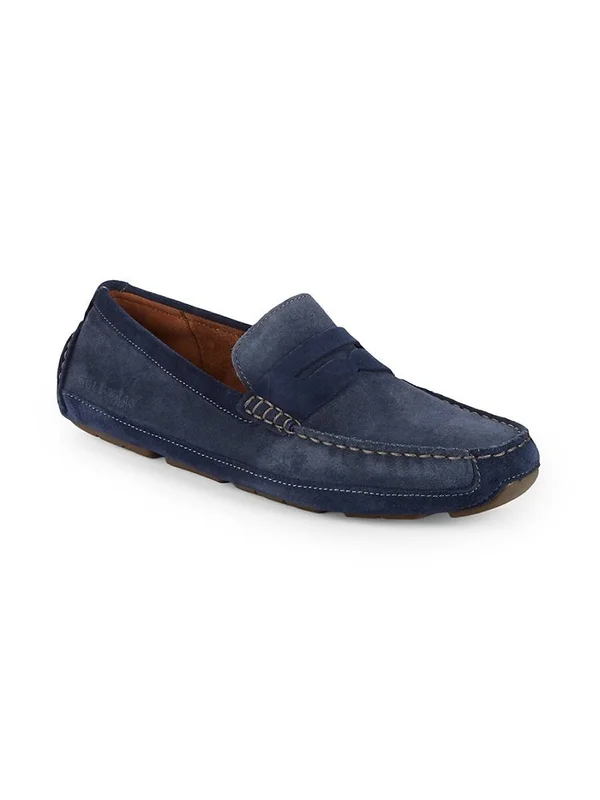 Cole Haan Wyatt Penny Driver - Size 7.5 in Ombre Blue at Nordstrom Rack