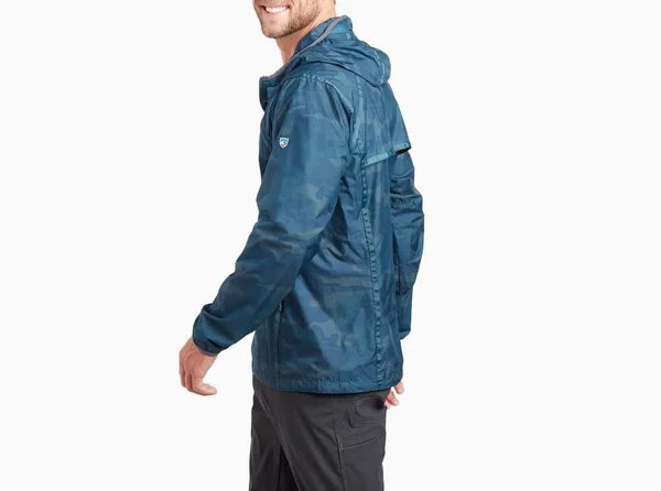 Kuhl Parajax Anorak - Men's Blue Camo - XXL