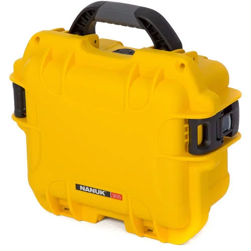 Nanuk 905 Case with Foam Insert for Freefly MōVI Cinema Robot Smartphone Stabilizer Yellow Hard, Movi 905-MOVI4