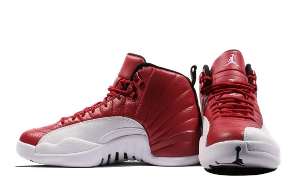 Air Jordan 12 Retro &Gym Red& Shoes - Size 8.5