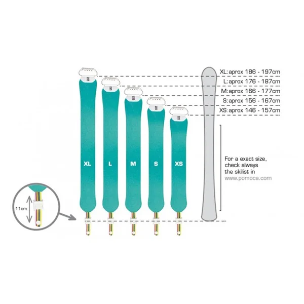 Pomoca Climb Pro S-Glide Ready2Climb Skins 120mm (M)