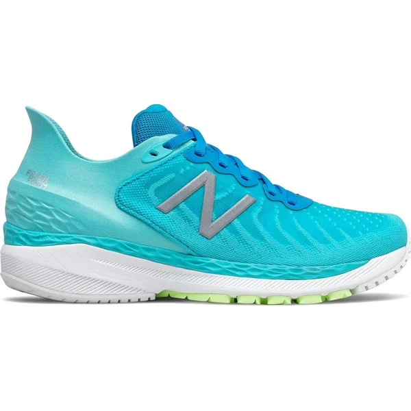 New Balance Women's Fresh Foam 860v11 Virtual Sky-Bleached Lime Glo - 5.5