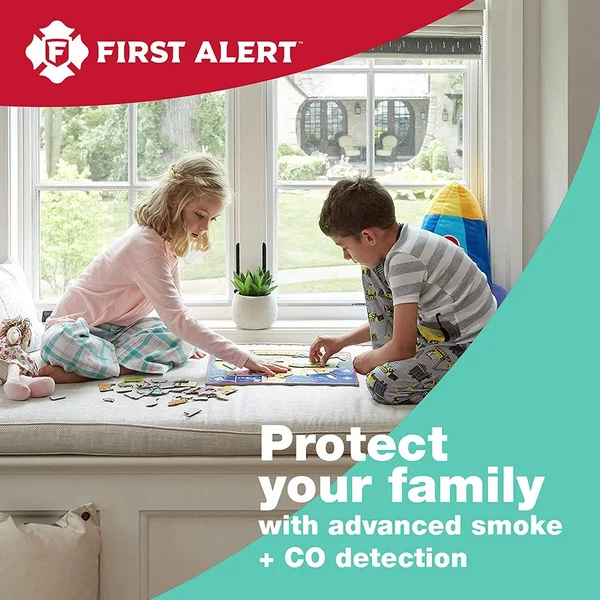 First Alert Hardwired Smoke and Carbon Monoxide Detector with Battery Backup, 12 Pack, BRK SC9120B-12 - 1 Pack Photoelectric Tec