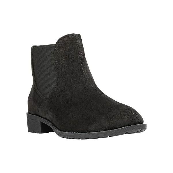 Propet Women's Scout Chelsea Boot, Size: 8, Black Velour