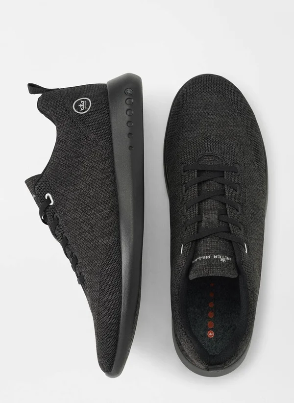 Peter Millar Hyperlight Glide Sneaker - Black
