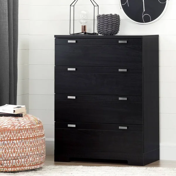 South Shore Reevo 4-Drawer Chest - White