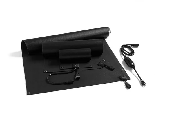HeatTrak Heated Snow Melting Half Walkway Mat - Outdoor 'No Slip' Heated Walkway Mat 30 x 30 inch No More Shoveling, Salting and