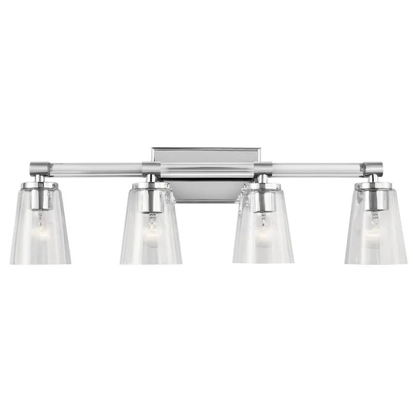 Kichler Audrea 4 Light Bath, Natural Brass - 45869NBR