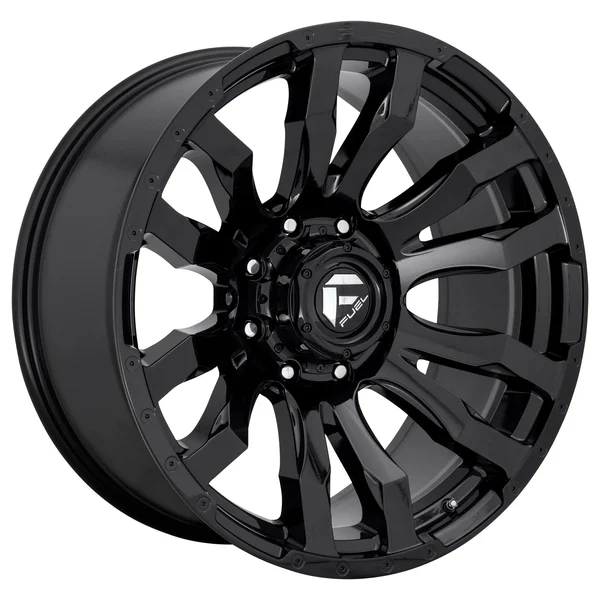 22x10 Fuel Offroad D675 Blitz Gloss Black 8x180 -18mm