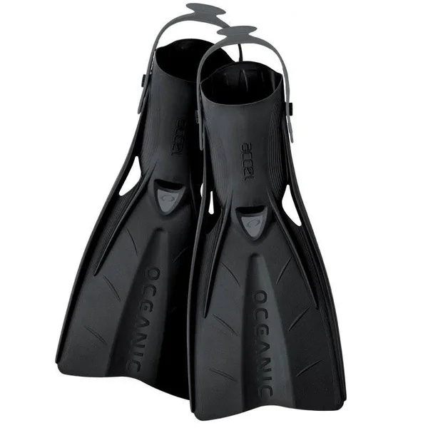 Oceanic ACCEL Open Heel Fin Black X-Large/XX-Large