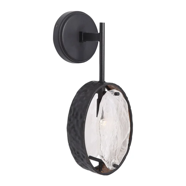 Uttermost 22517 Maxin Dark Bronze 1 Light Sconce