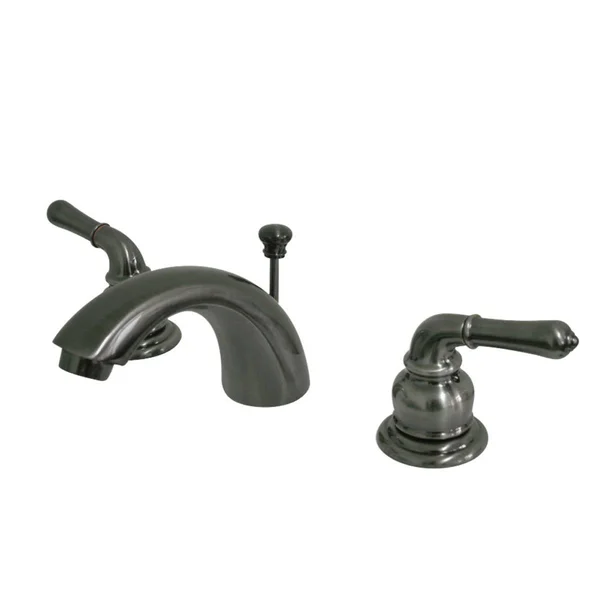 Kingston Brass KB959 Magellan 4x22-8x22 Mini Widespread Lavatory Faucet - Satin Nickel