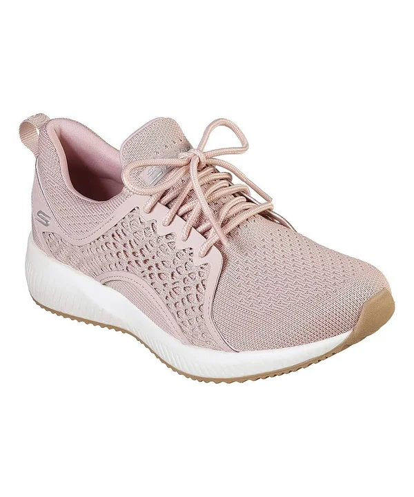 Skechers Women's Bobs Sport Squad Pocket Ace Sneaker - Blush Pink