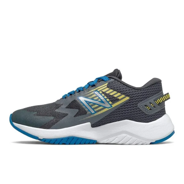 New Balance Boys Rave Run - Black/Yellow/Blue (Size 13)