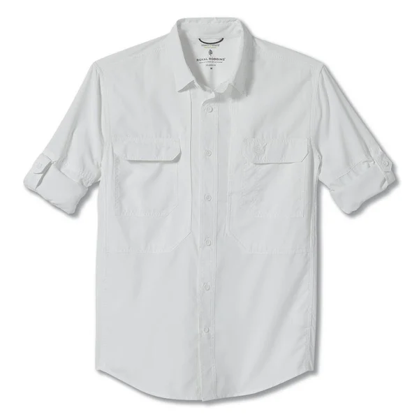 Royal Robbins Men's Bug Barrier Expedition Long Sleeve Shirt Tradewinds XL