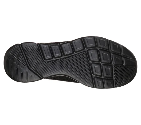 Skechers Men's Relaxed Fit: Equalizer 3.0 Sneakers, Black/Black, 6.5