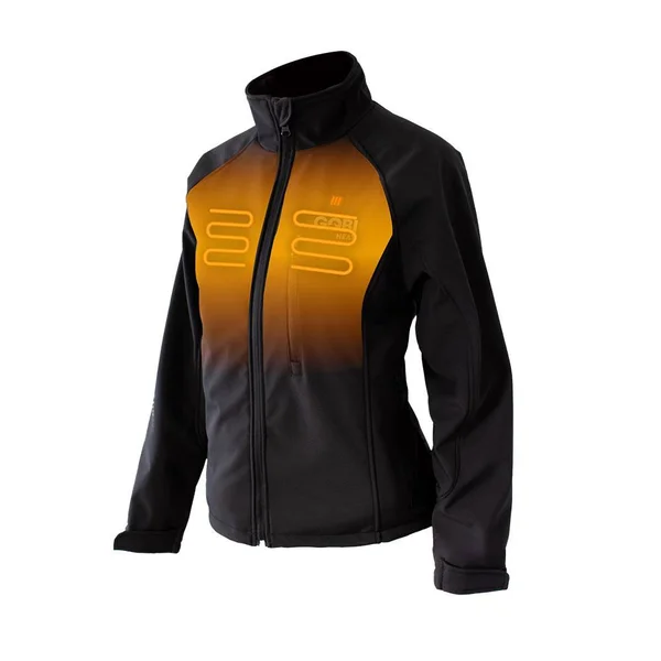 Gobi Heat WSA-ON-L Sahara 3 Zone Women's Heated Jacket (Large, Onyx)