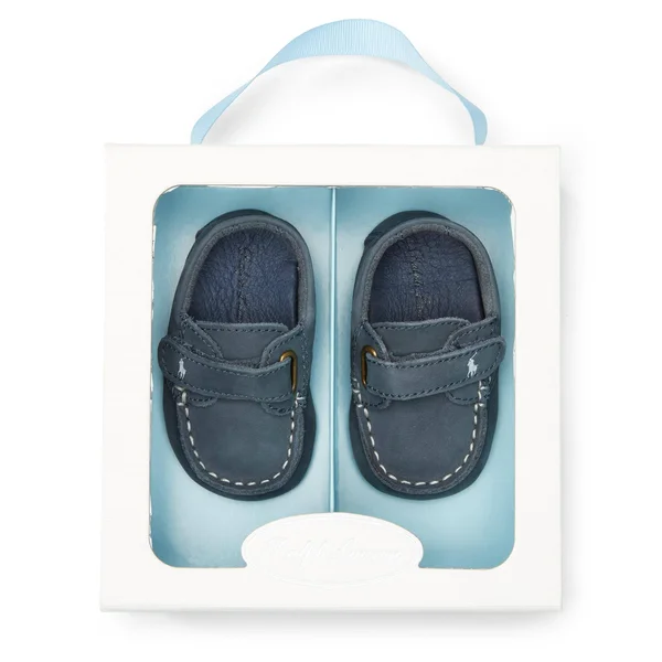 Ralph Lauren Captain Leather EZ Loafer - Navy 2
