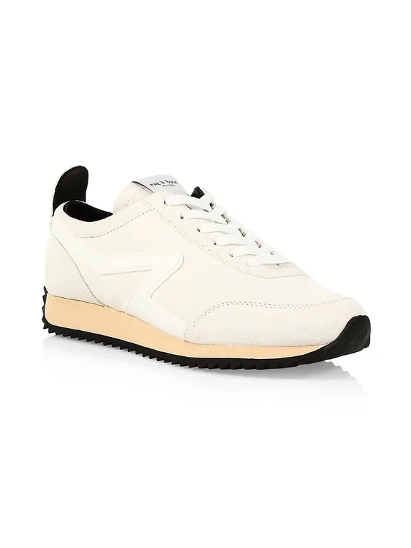Rag & Bone Women's Retro Runner Sneakers, Antique White