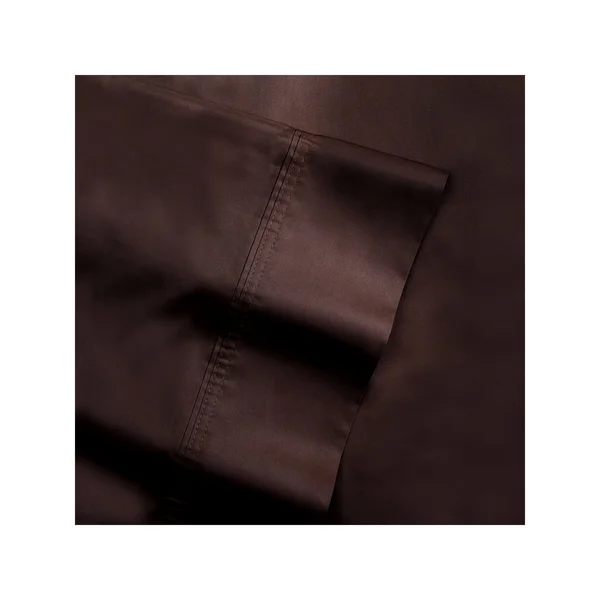 Pointehaven 500 Thread Count Sheet Set - Dk Brown - King