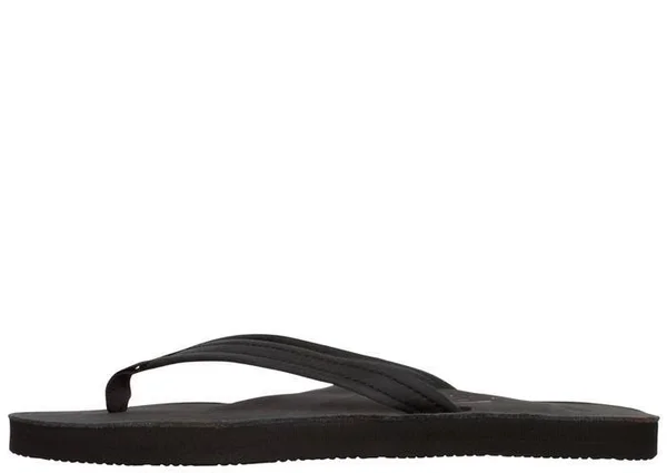Rainbow Sandals Women's Single Layer Narrow Strap Sandal Black