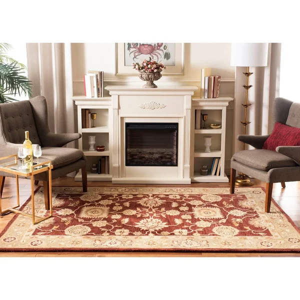 Safavieh 3& x 5& Anatolia AN556F Red - Sage Rug