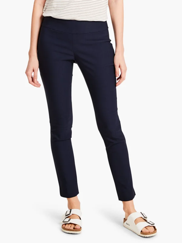Nic+Zoe Women's Slim Wonderstretch Pant Dark Indigo Size 8 - Dark Blue