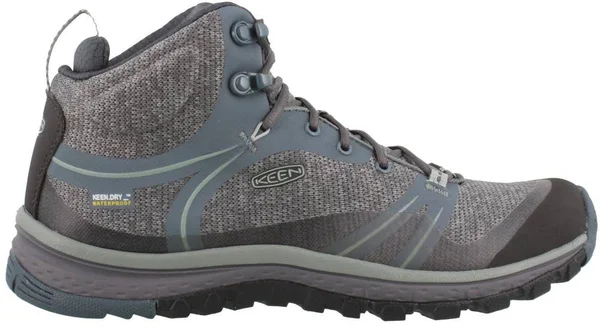 Keen Women's Terradora Mid Waterproof Boot - 6 - Stormy Weather - Wrought Iron