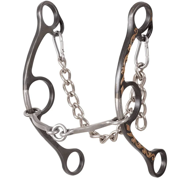 Classic Equine Diamond Short Shank Twisted Wire Bit