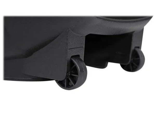 2 Rockville SPGN158 15x22 Passive 1600W ABS Plastic PA Speakers+Stands+Cables+Bags