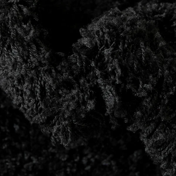 Unique Loom Everyday Solid Shag Area Rug (Black - 8& 0 x 10& 0)
