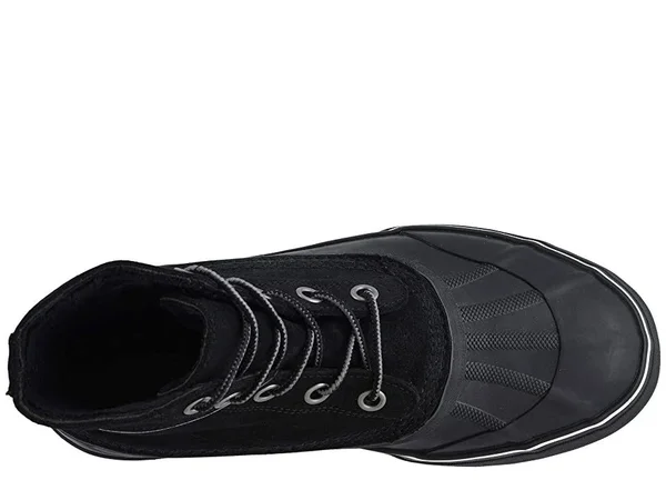 Sorel Men's Cheyanne Metro Lace Waterproof Boot - 7 - Black - Black