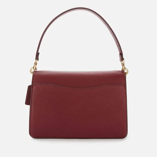 Coach Ladies Deep Red Tabby Leather Shoulder Bag