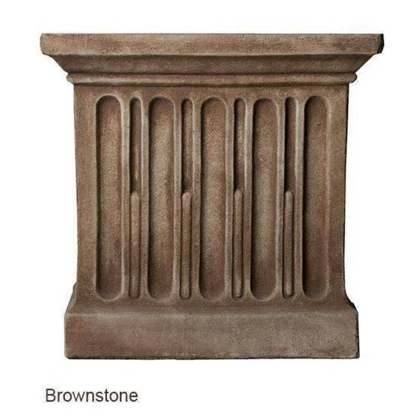 Campania International Smithsonian Grecian Cast Stone Urn Planter Nero Nuovo