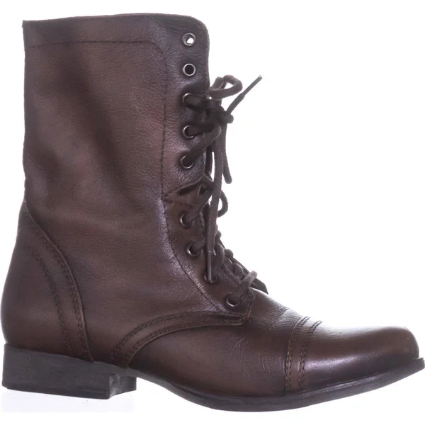 Steve Madden Women's Troopa Boot, Brown, 9