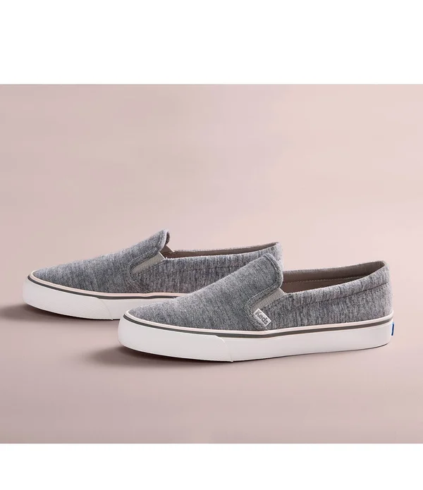 Keds Jump Kick Jersey Women's Slip-On Sneakers, Size: 9, Grey