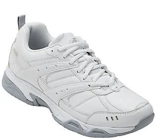 Avia Men's Lace-Up Sneakers - Avi-Union II M, Size 7-1/2 Medium, White