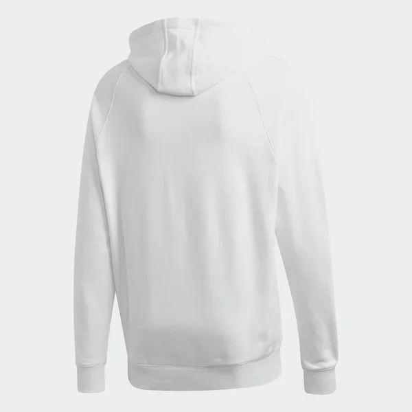 Adidas Originals Big Trefoil Hoodie White, Men's, Size: XS