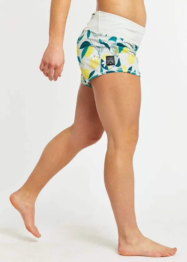 ROGA Shorts Green Leaf Print - 14