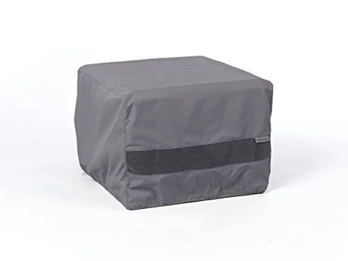 Covermates - Square Ottoman Cover - 42W x 42D x 25H - Elite - 300D Stock-dyed Po