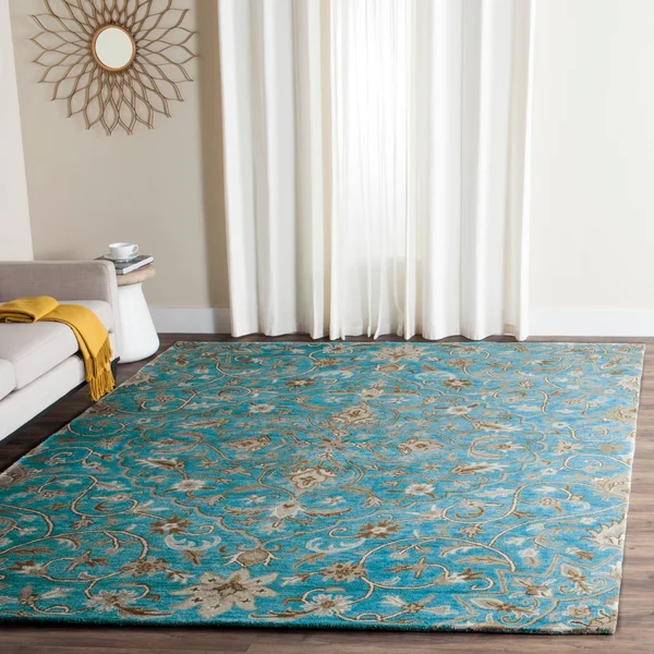 Safavieh Bella Blue & Taupe 2&-6x22 x 4& Rug