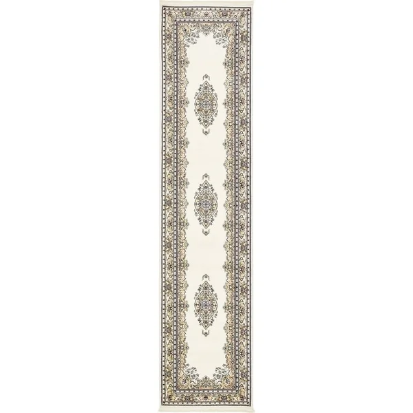 Unique Loom Windsor Narenj Area Rug - 5& 0 x 5& 0 Round - Ivory