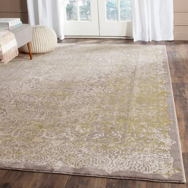 Safavieh Passion PAS404D Grey, Green Rug 2& 2x22 x 8& 0x22 Runner