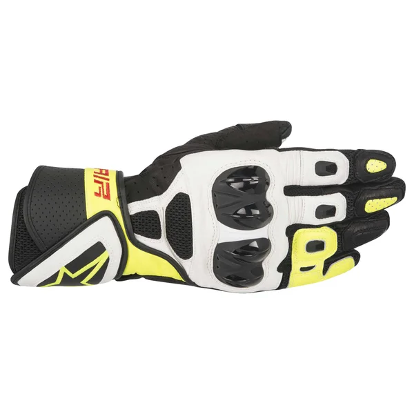 Alpinestars SP Air Gloves Black White Yellow